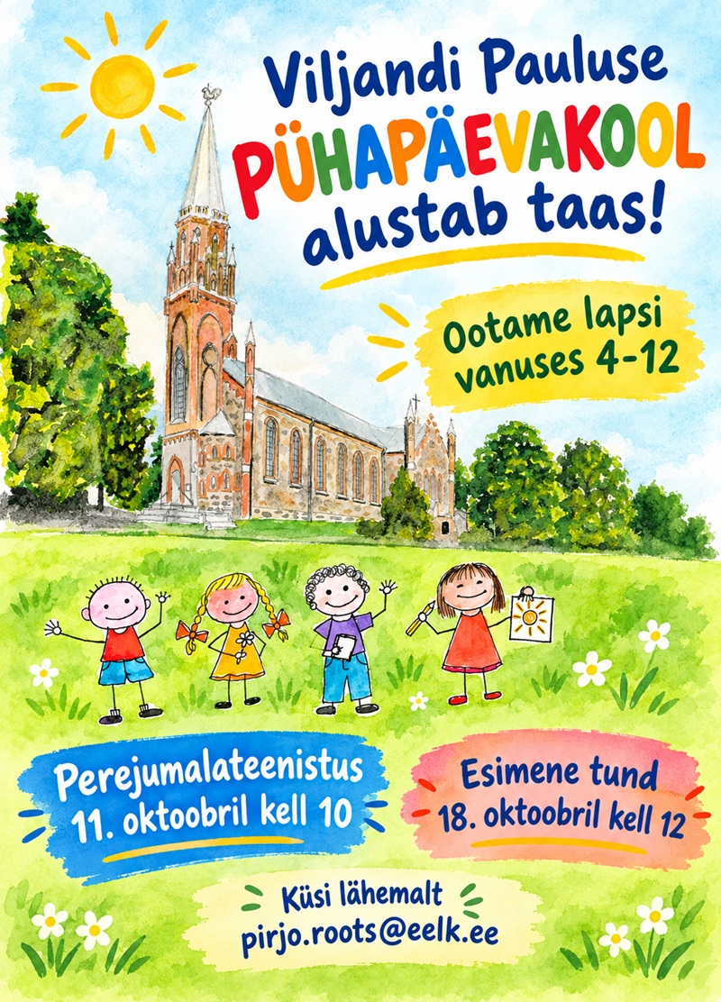 Pühapäevakool 2026